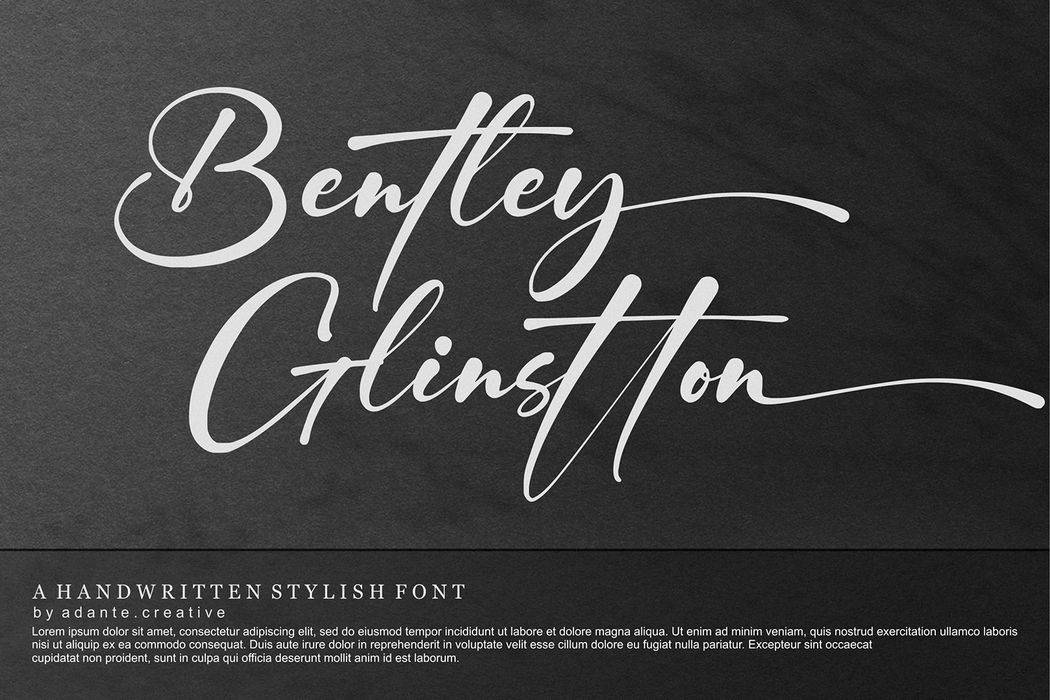Vellaming Font sample