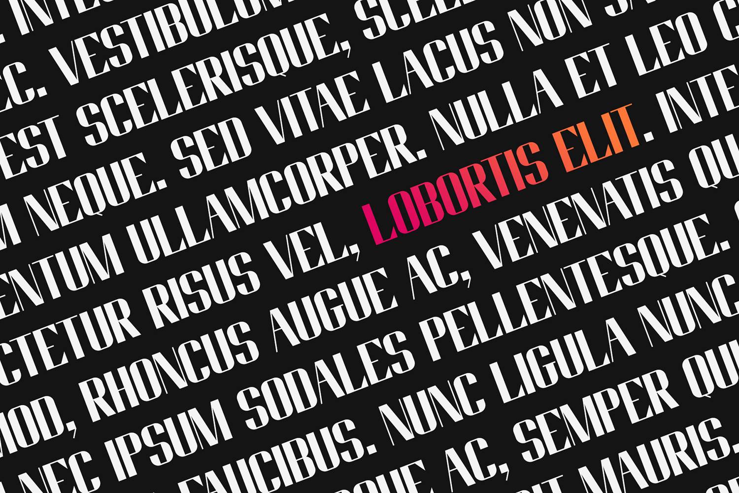 Ventnor Font sample
