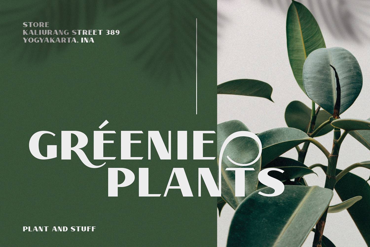 Verilet Font sample