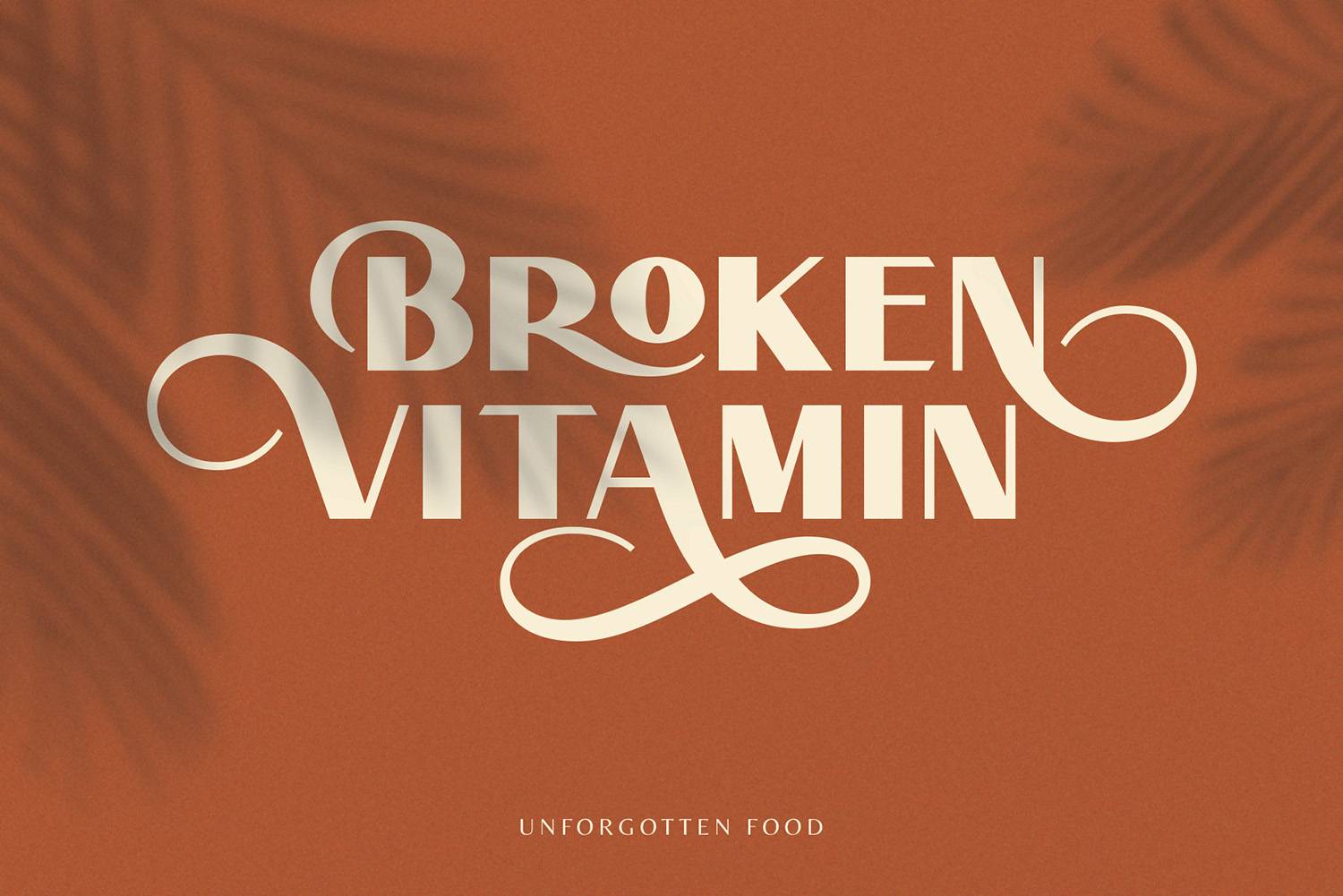 Verilet Font sample