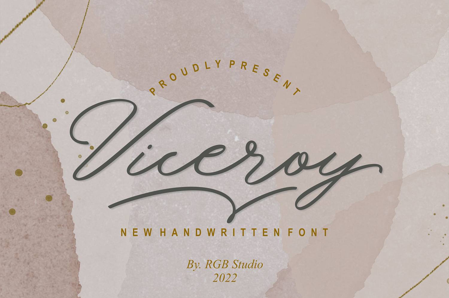 Viceroy Font sample