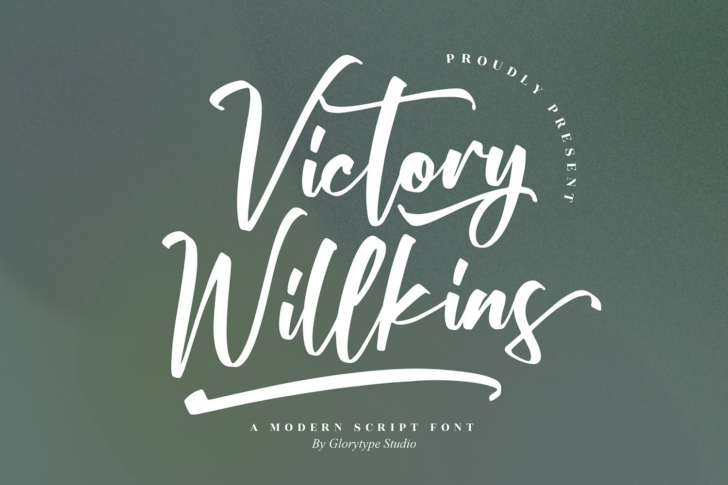 Victory Willkins Font sample