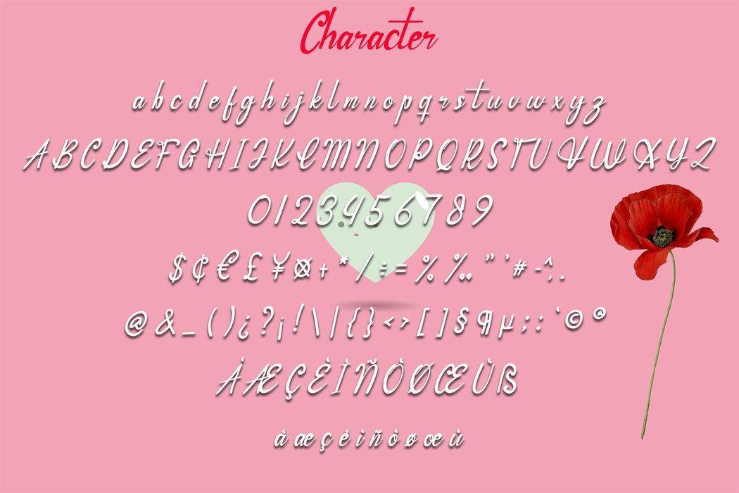 Vintage Clothes Font sample