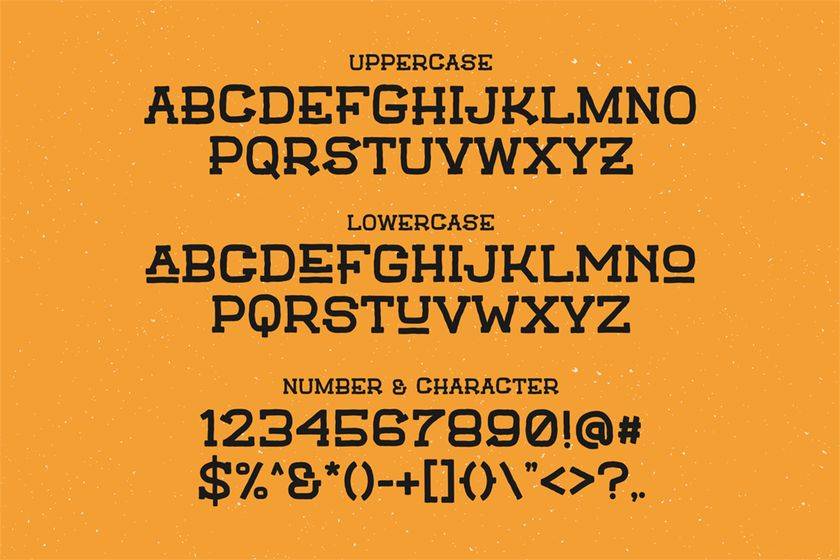 Vintagio Classico Font sample