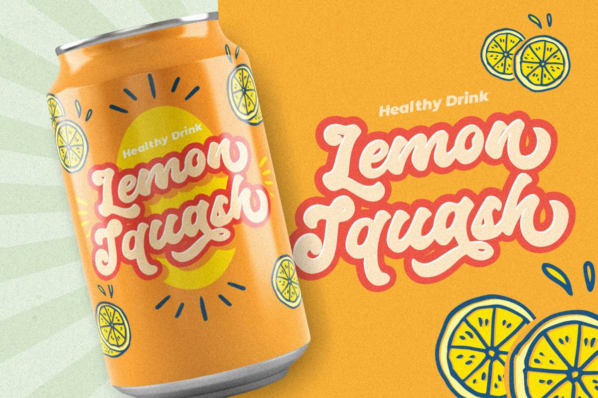 Vinttadge Font sample