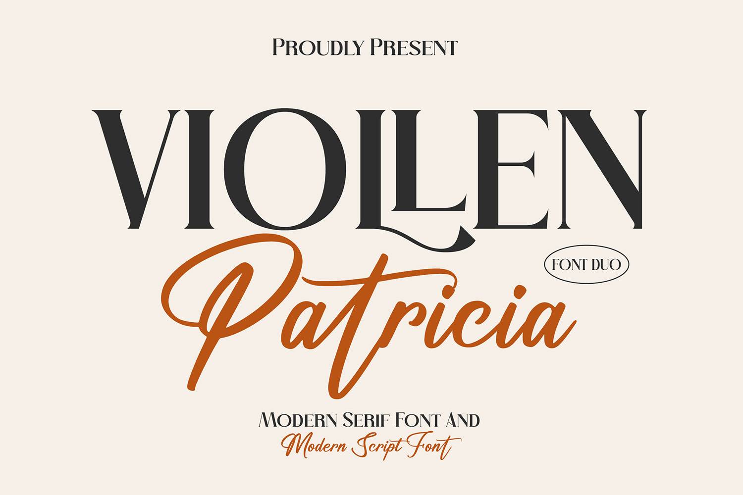 Viollen Patricia Font sample