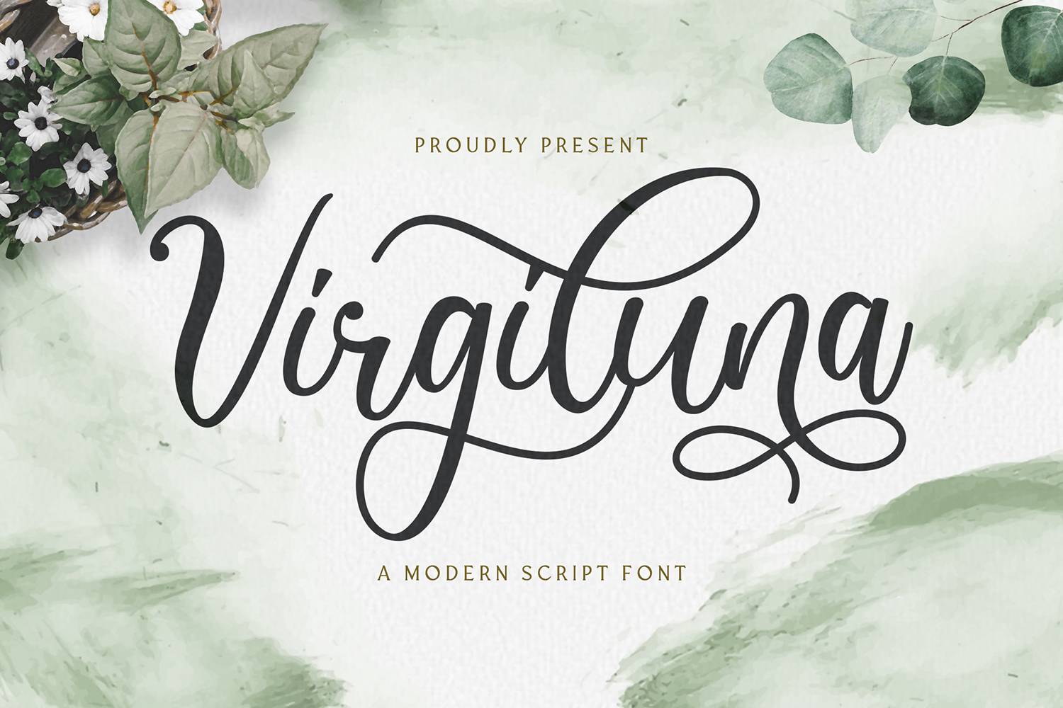 Virgiluna Font sample