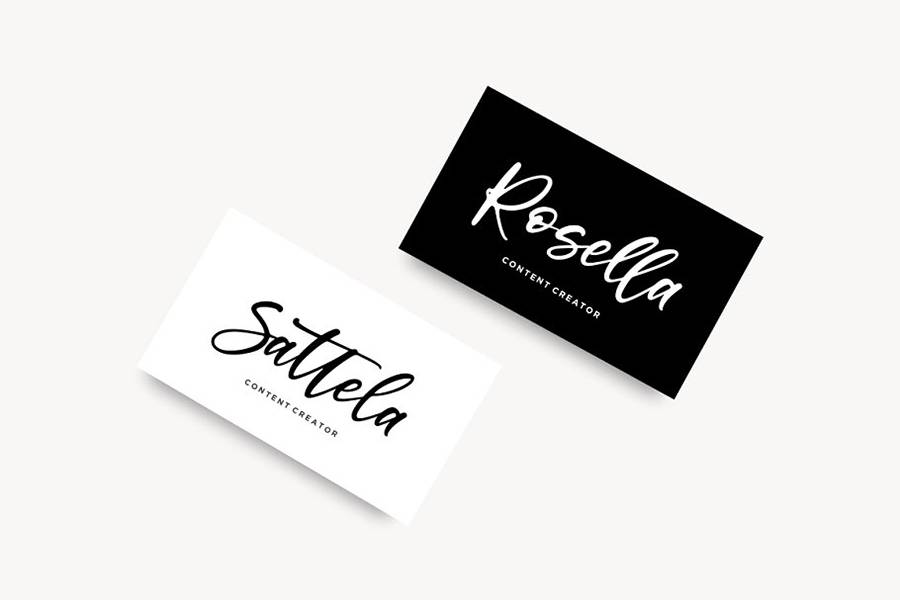 Vista La Diva Script Font sample