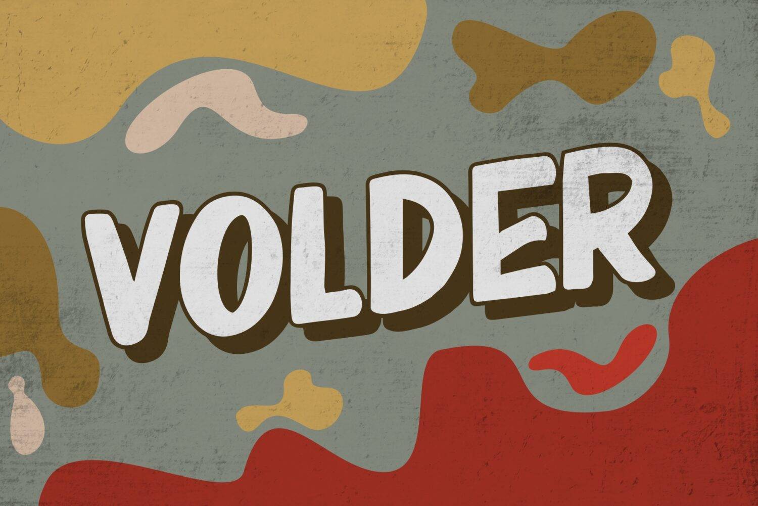 Volder Font sample