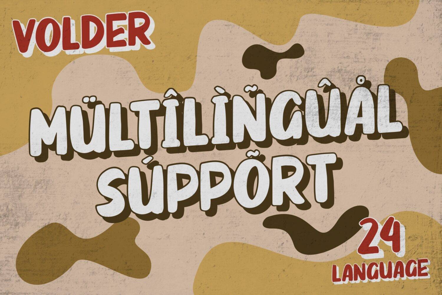 Volder Font sample
