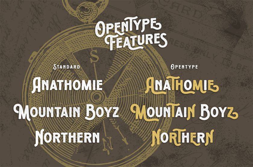 Vonder Font sample