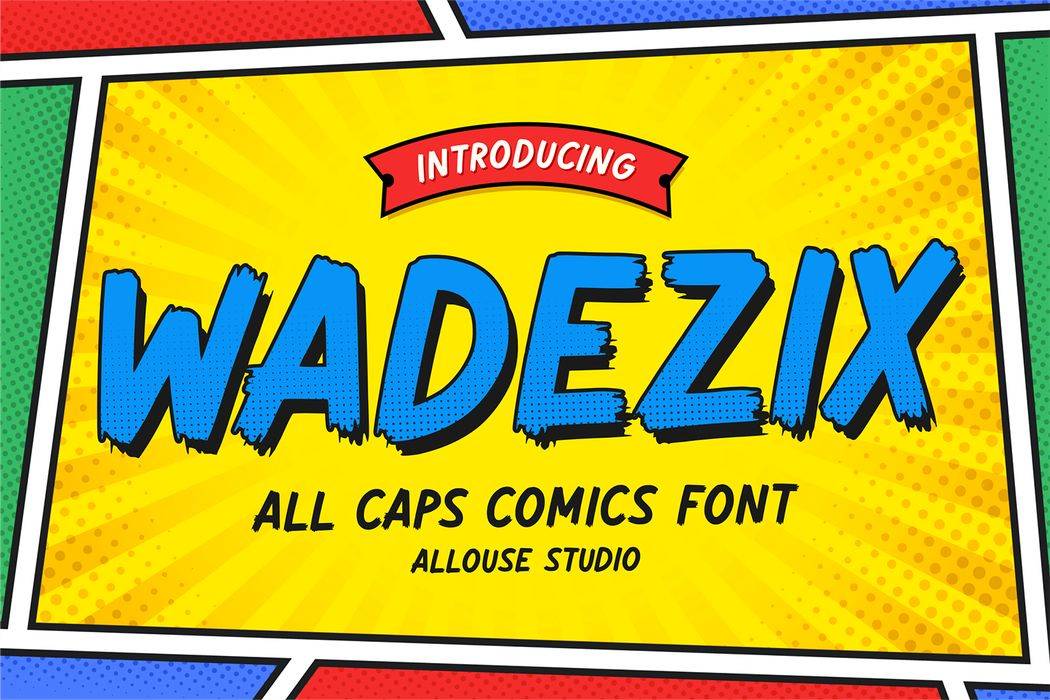 Wadezix Font sample