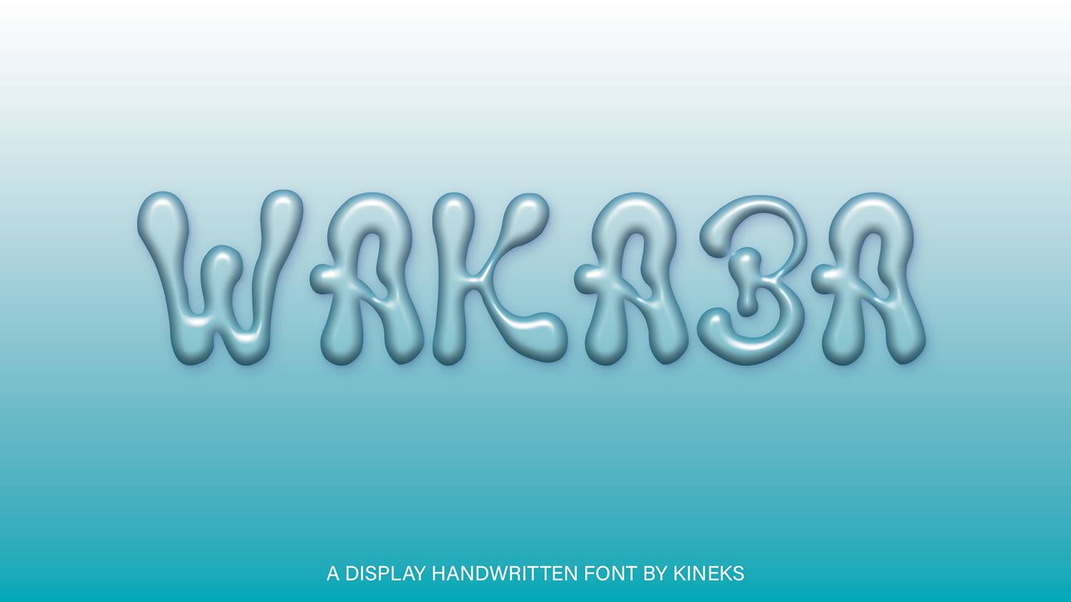 Wakaba Display Font sample