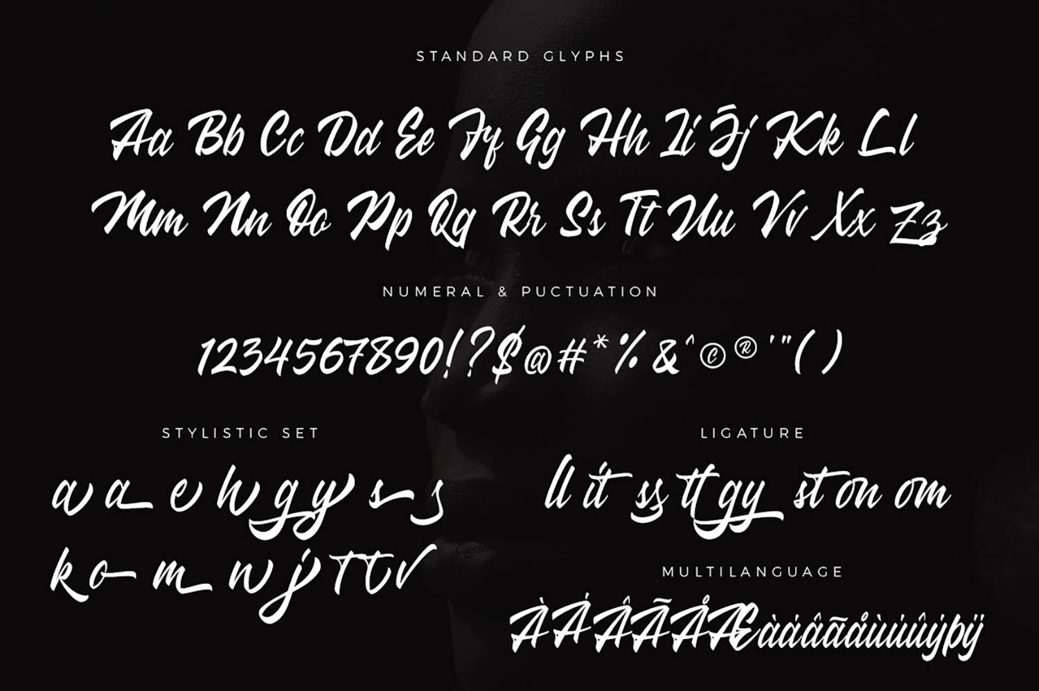 Wakanda Script Font sample