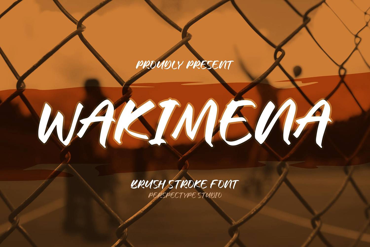 Wakimena Font sample