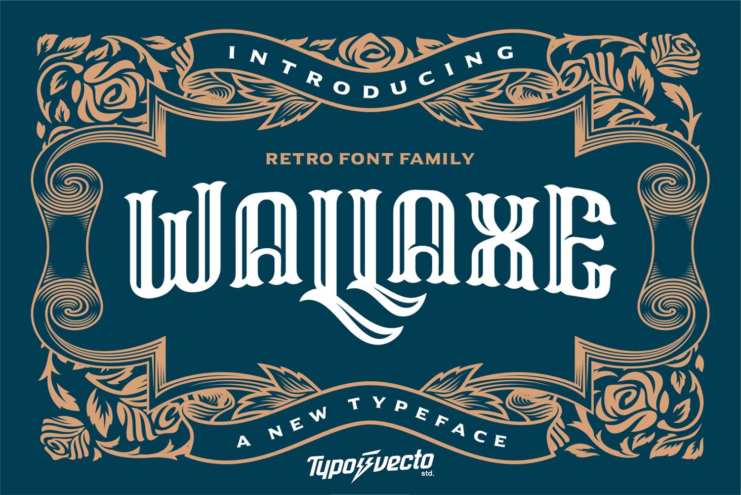 Wall Axe Font sample