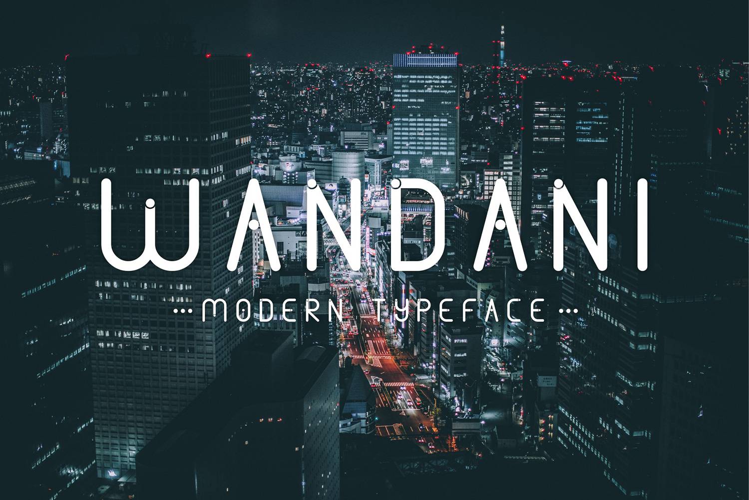 Wandani Font sample