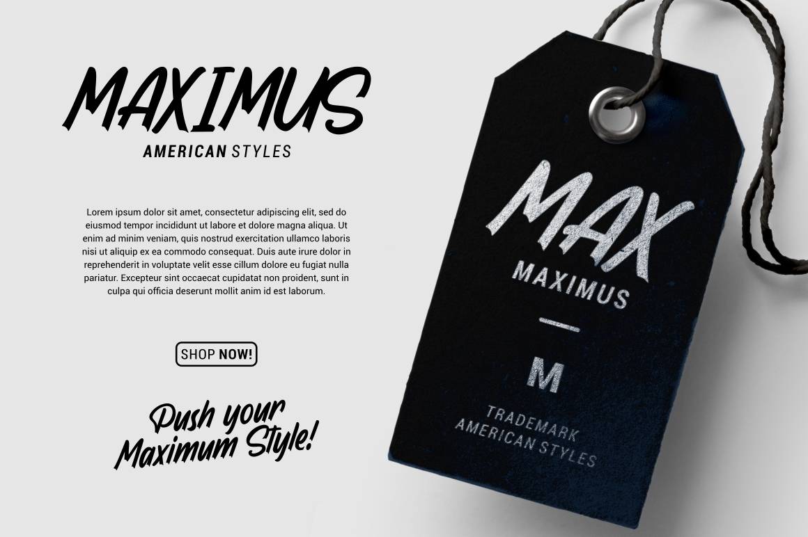 Wardness Font sample