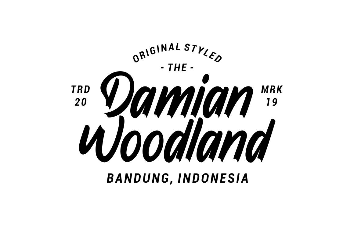 Wardness Font sample