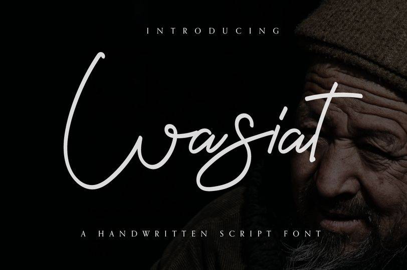 Wasiat Font sample