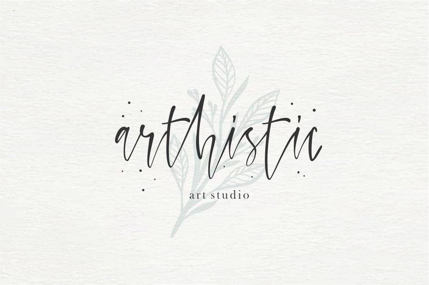 Watercoral Font sample