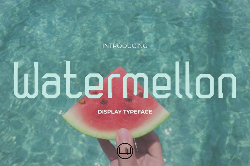 Watermellon Font sample