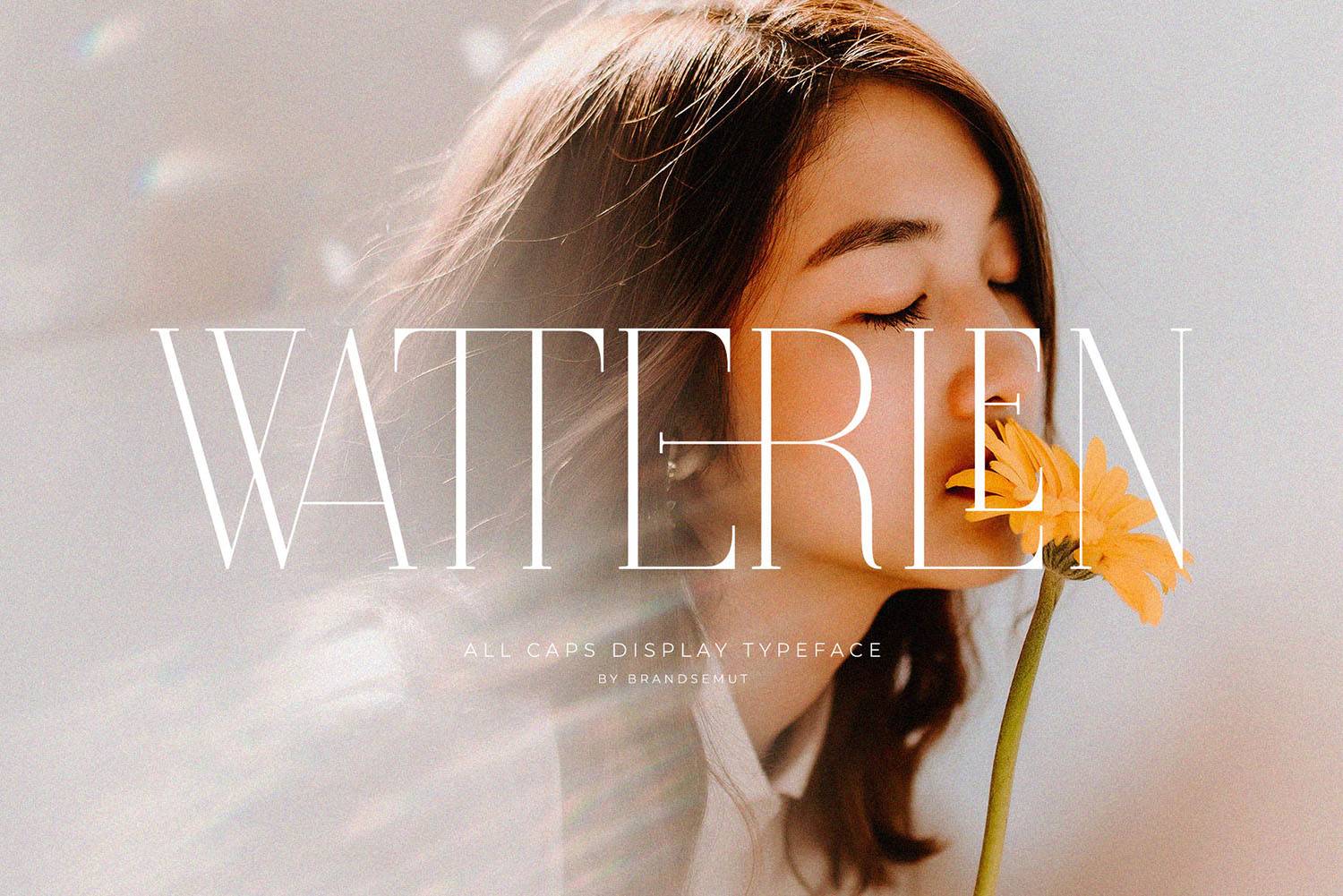 Watterlen Font sample