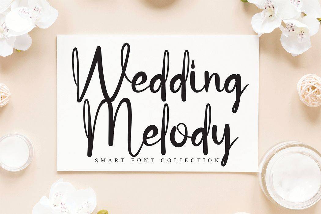 Wedding Excellent Font sample