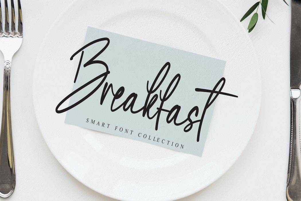 Wedding Signature Font sample