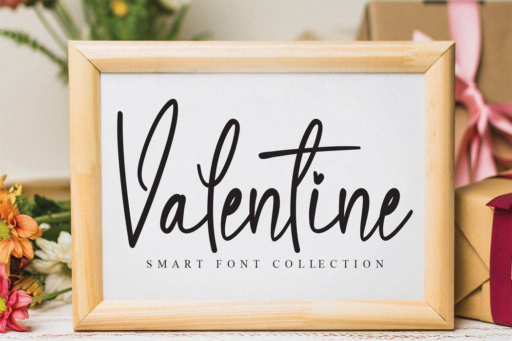 Wedding Signature Font sample