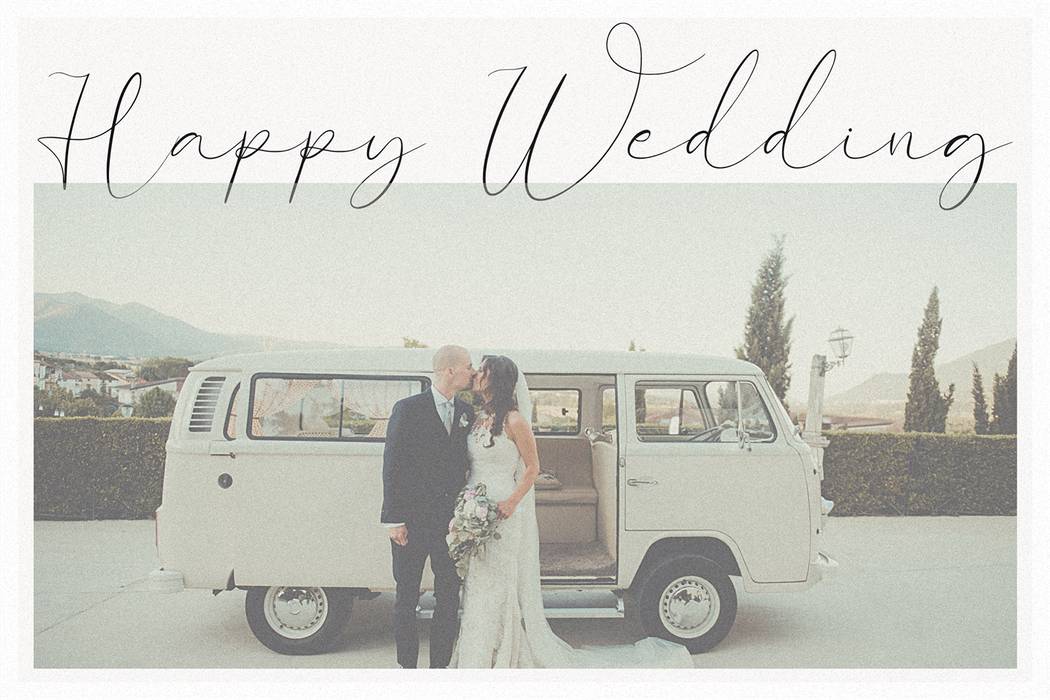 Weddingfield Font sample