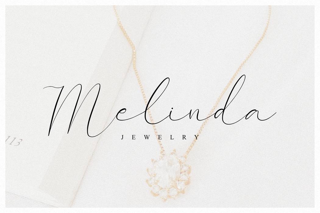 Weddingfield Font sample