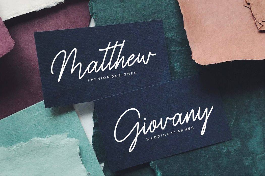 Wednesline Font sample