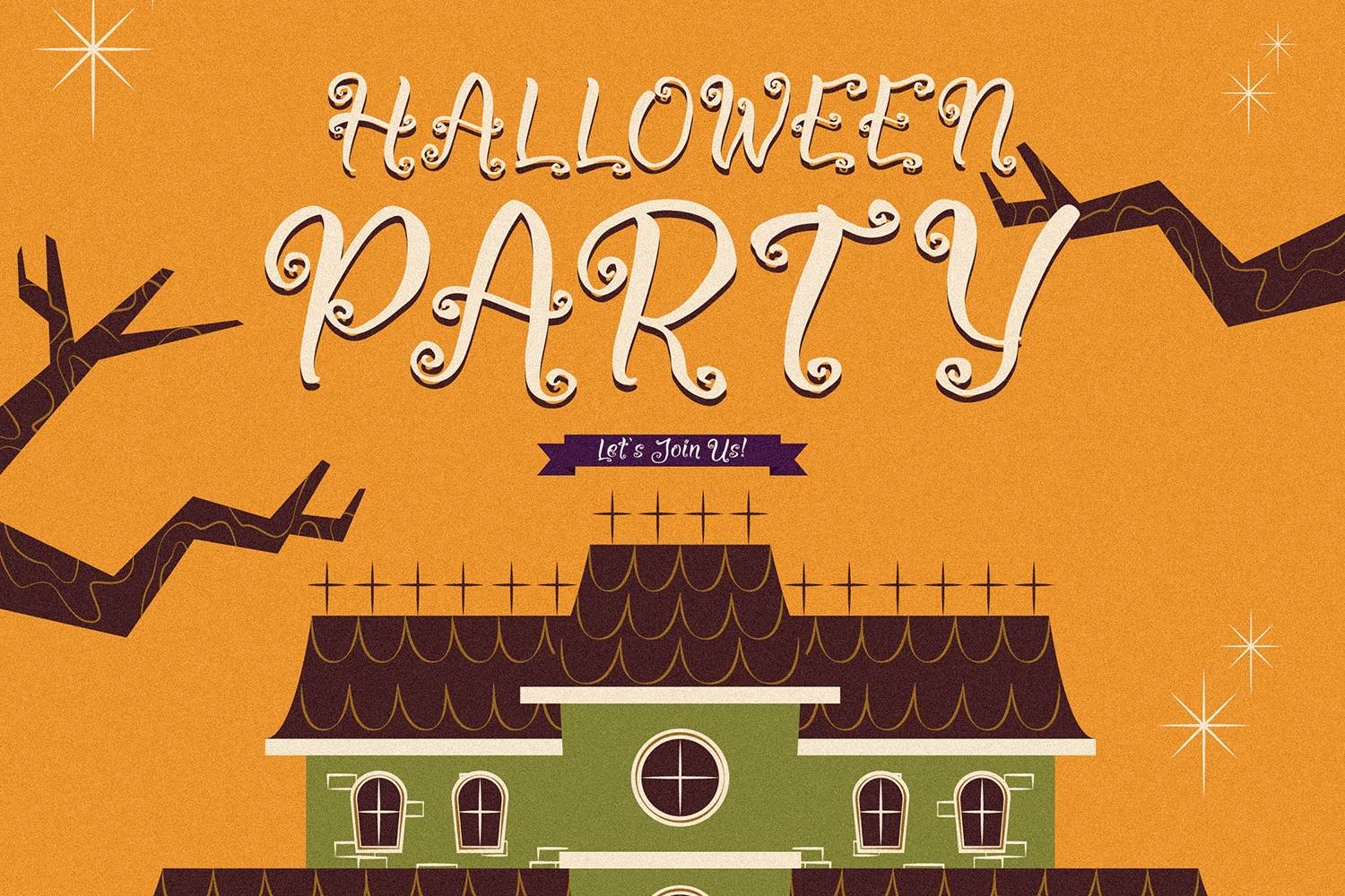 Weekfast Pumpkins Font sample