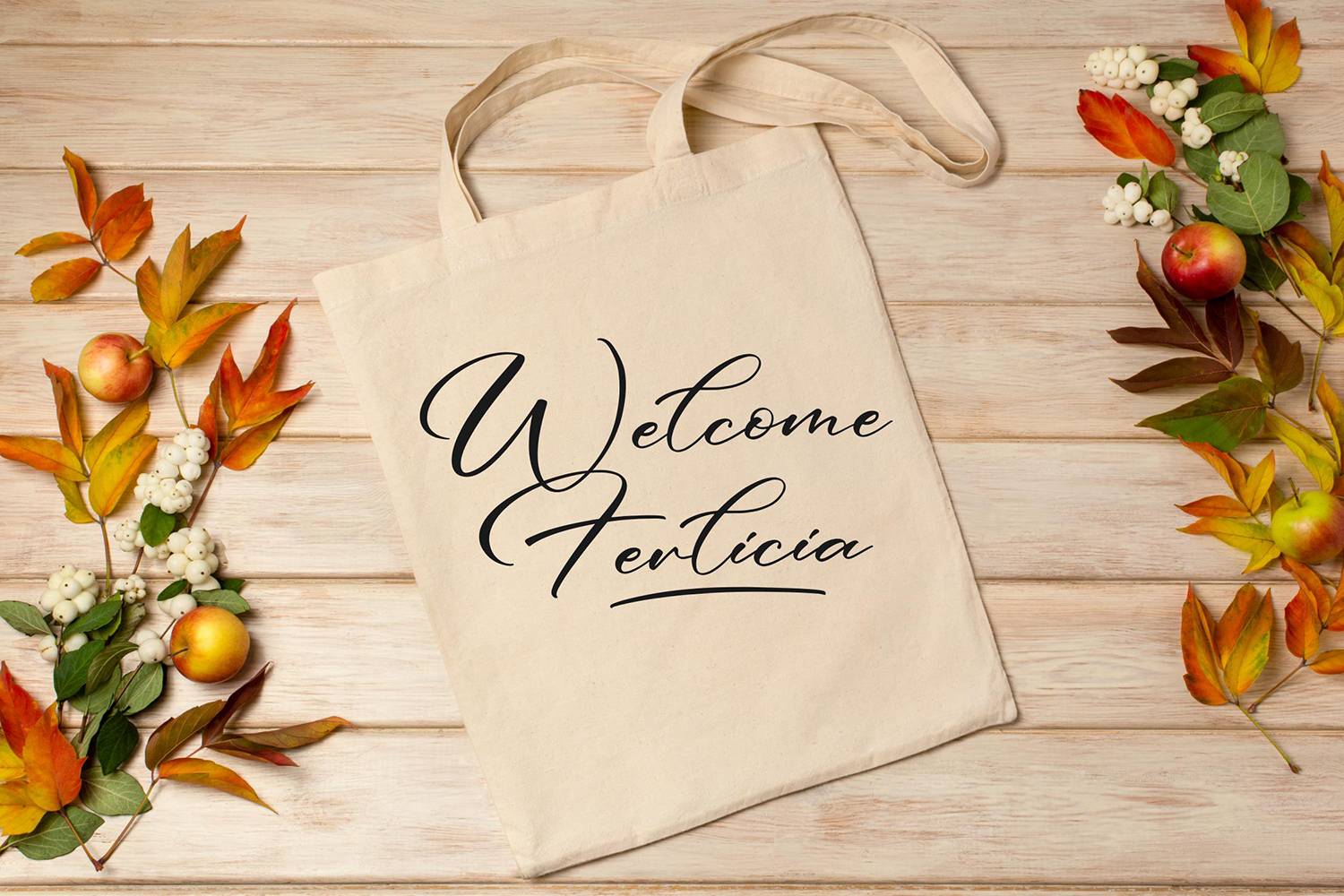 Welcome Patricia Font sample