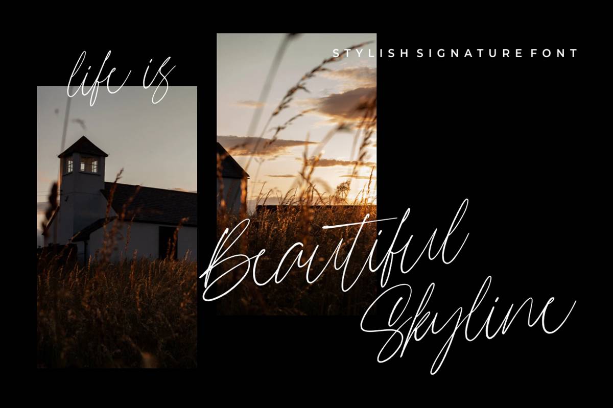 Welinside Font sample
