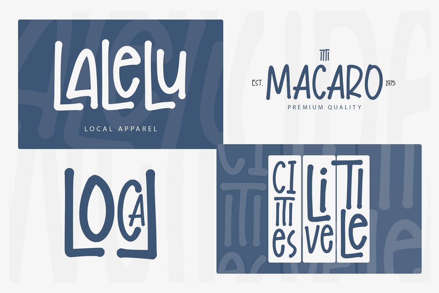 Wellside Font sample