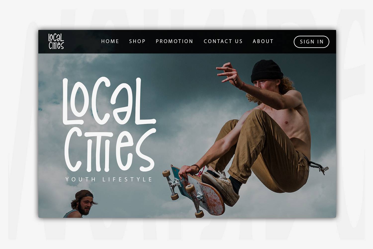 Wellside Font sample