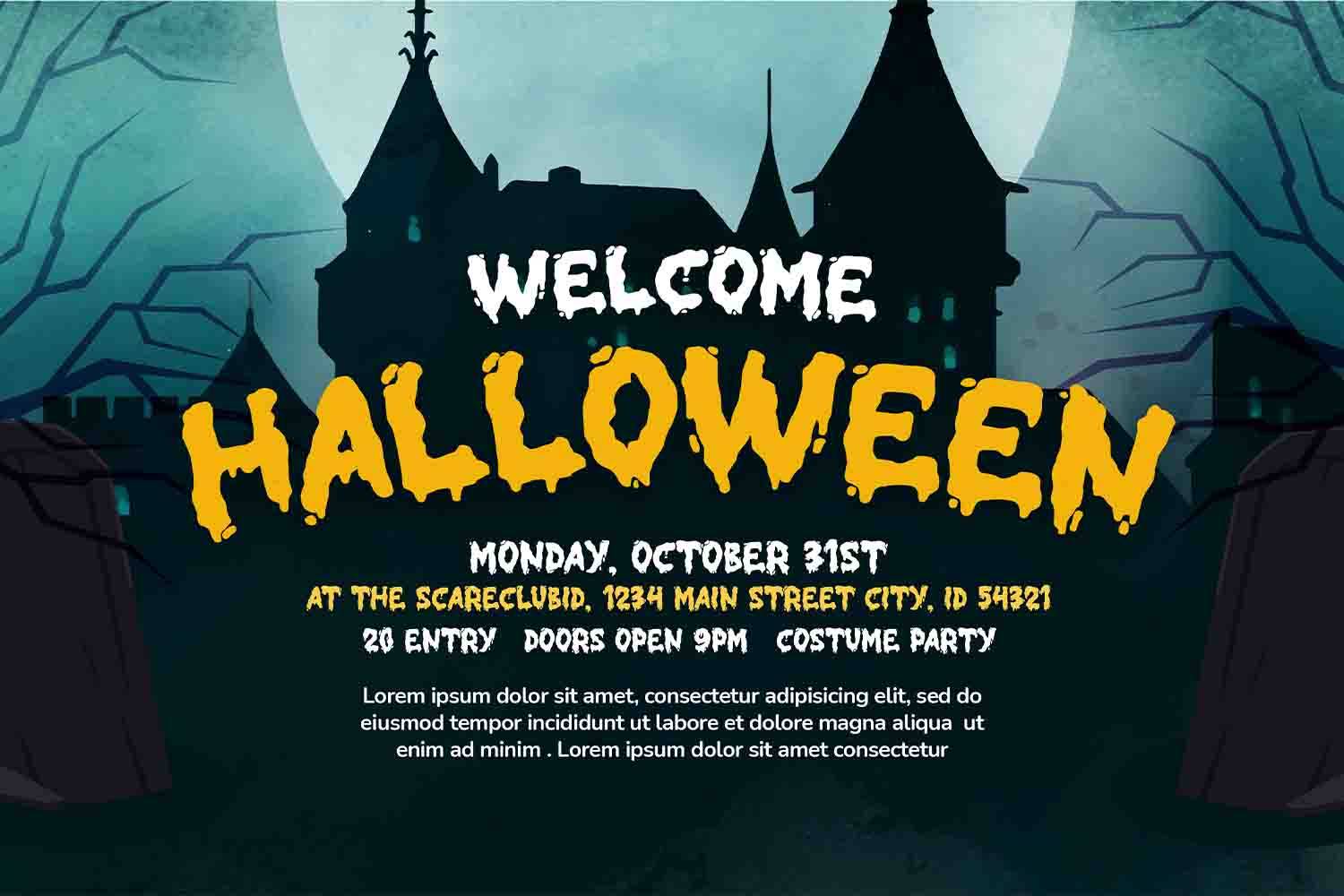 Werewolf Font sample