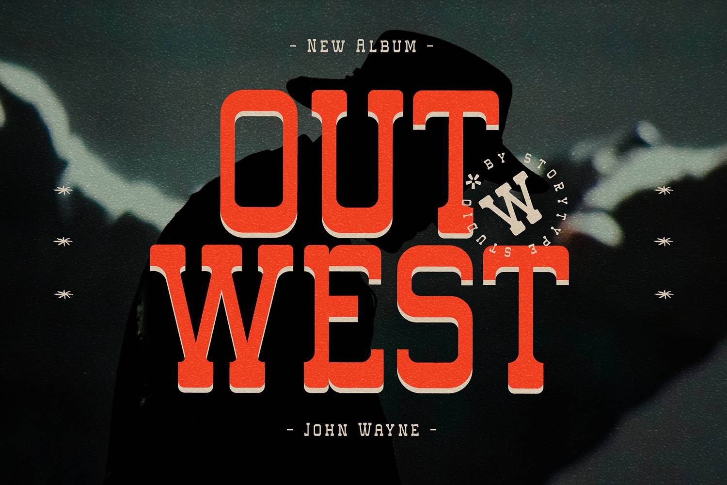 Western Carlo Font sample