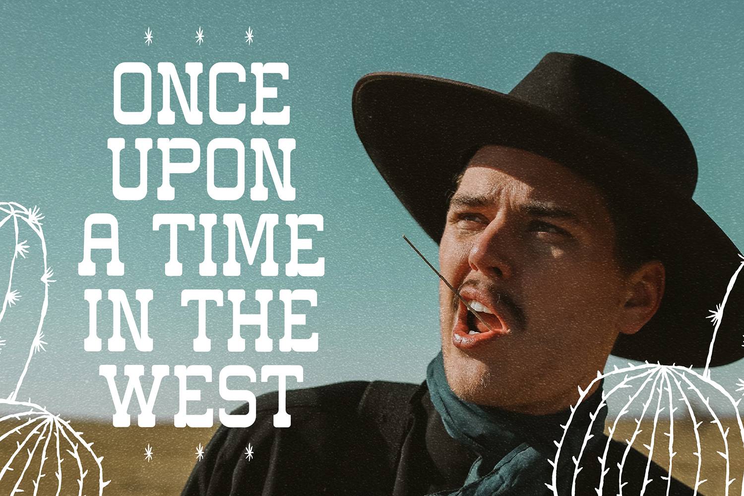 Western Carlo Font sample