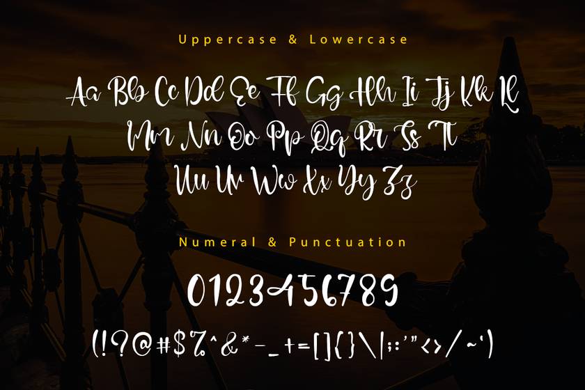 Western Sydney Font sample