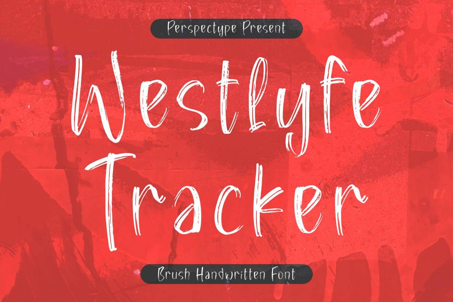Westlyfe Tracker Font sample