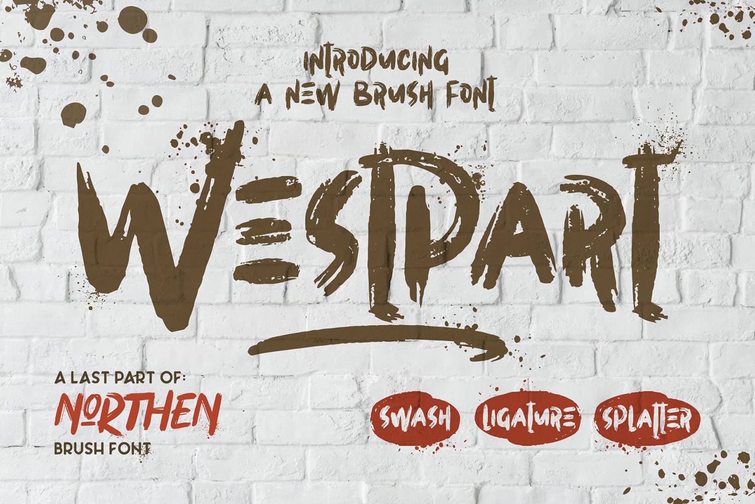 Westpart Font sample