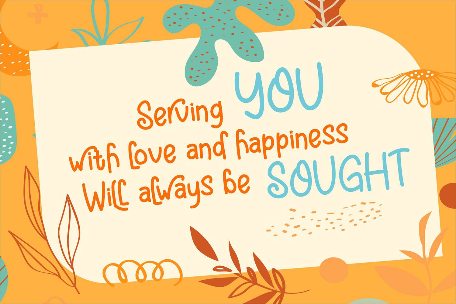 Whished Font sample