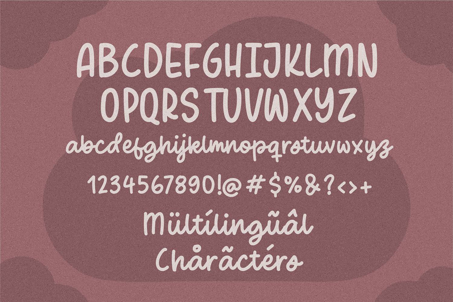 White Cakes Font sample