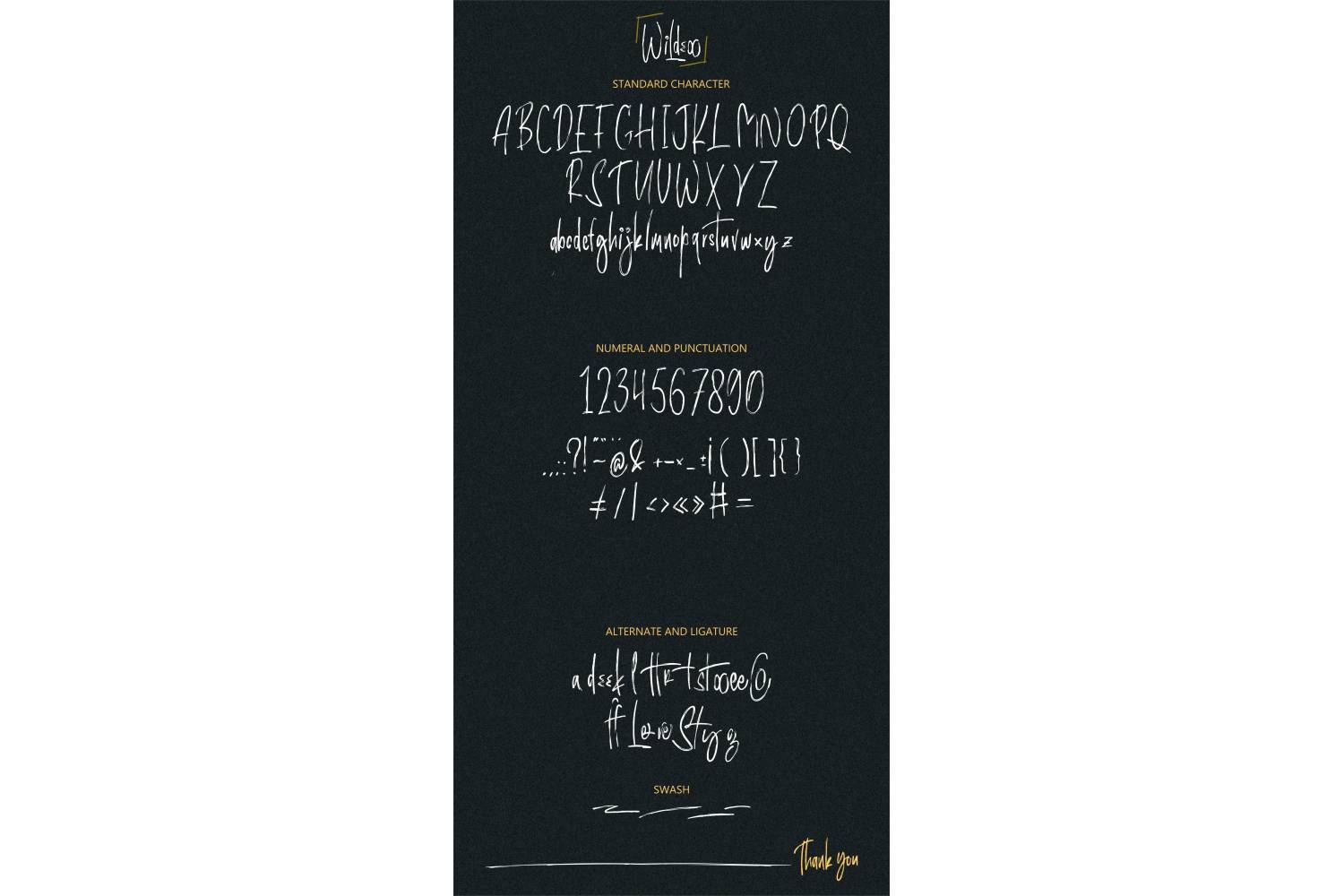 Wildeoo Font sample