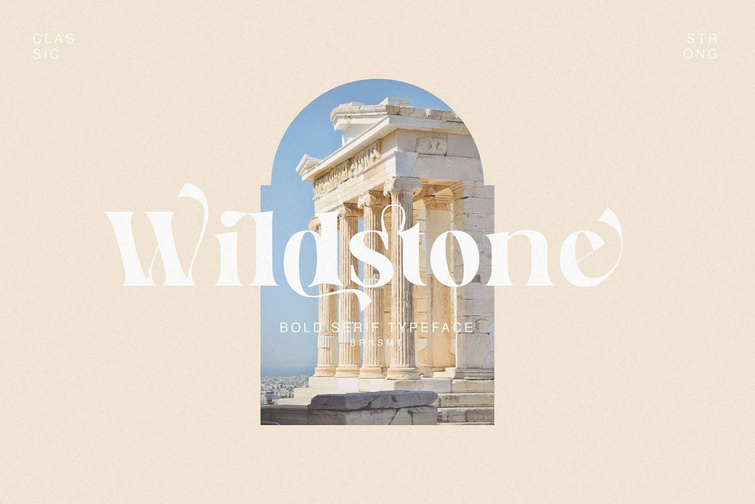 Wildstone Font sample