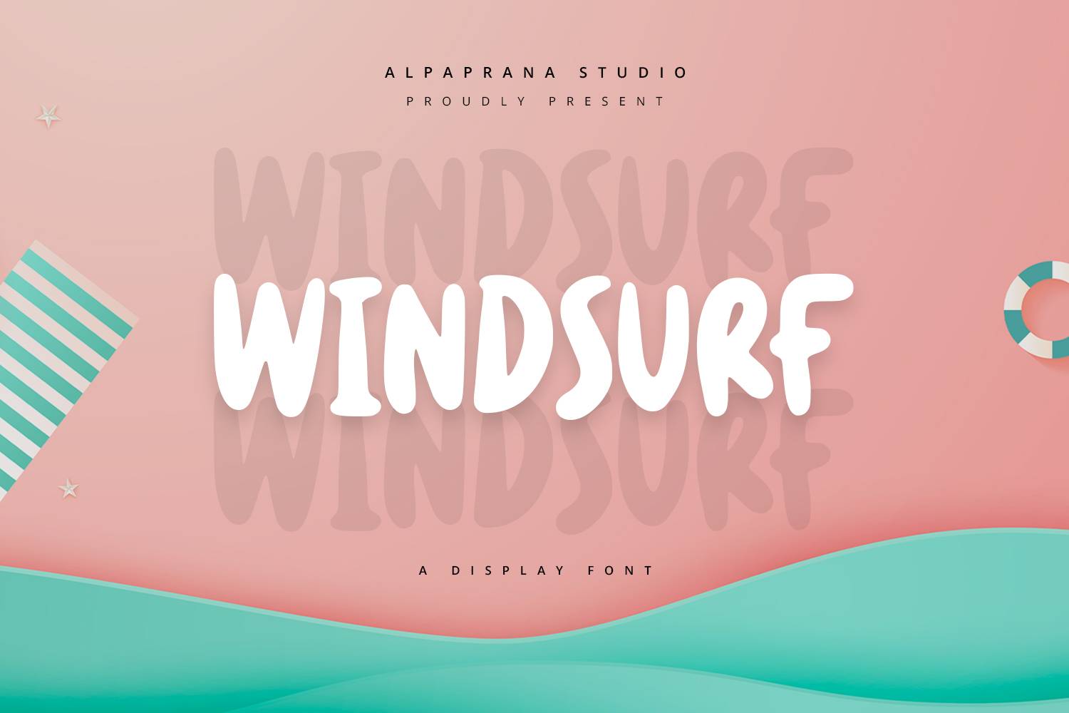 Windsurf Font sample