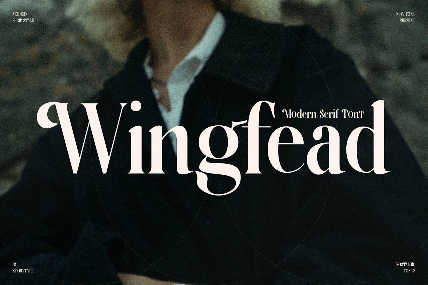 Wingfead Typeface Font sample